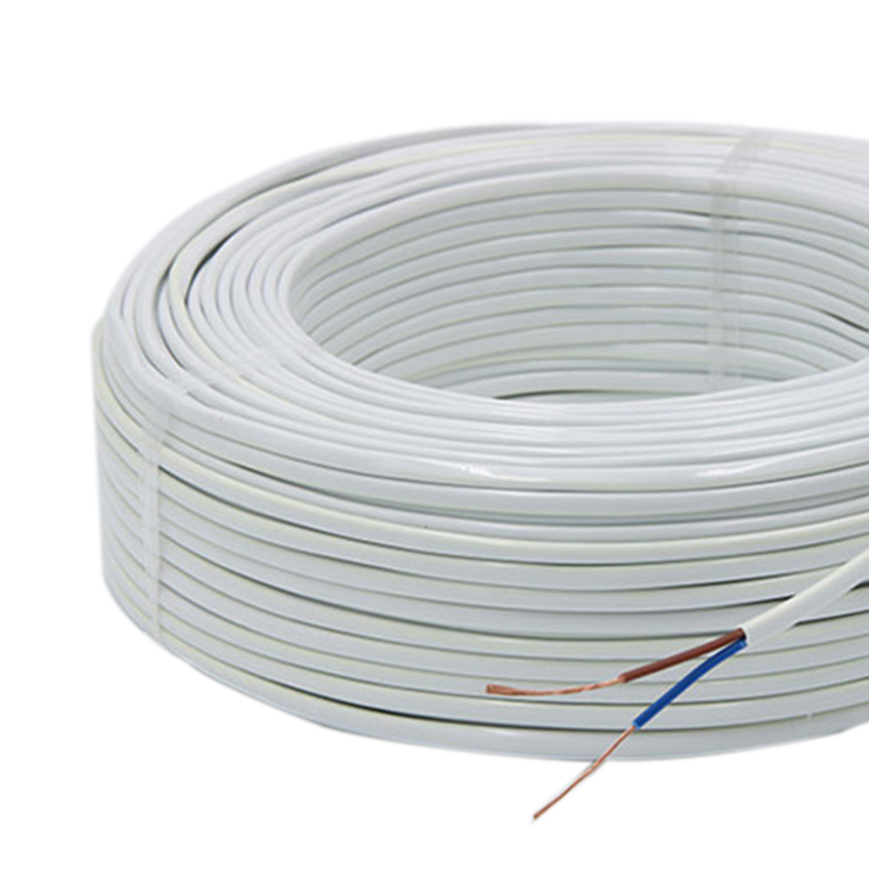 2-Pin 20AWG/2*0.5mm Single Color Copper Core RVV White PVC Jacket Waterproof Power Cable For High Power Single Color LED Strip Lighting, 3.28Ft/1m by sale